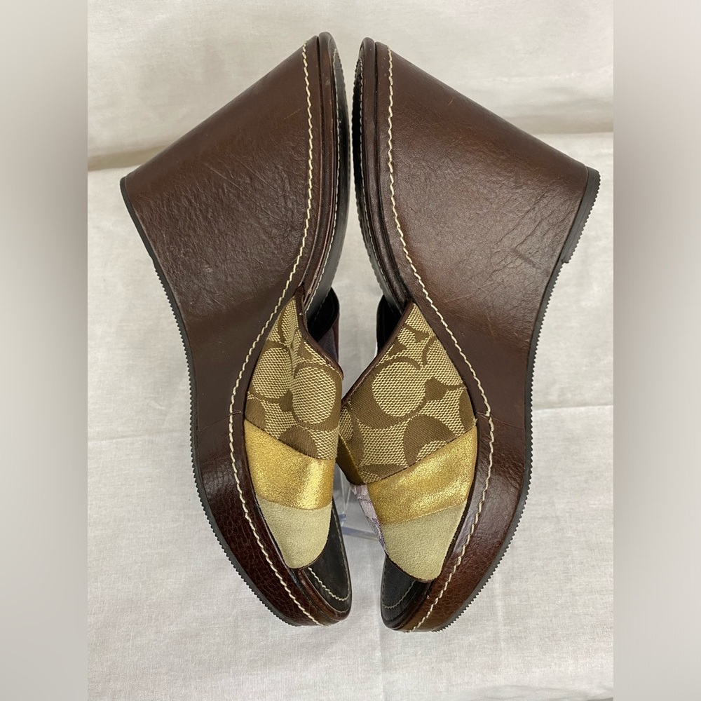 Coach Wedge Platform - Picture 3 of 7